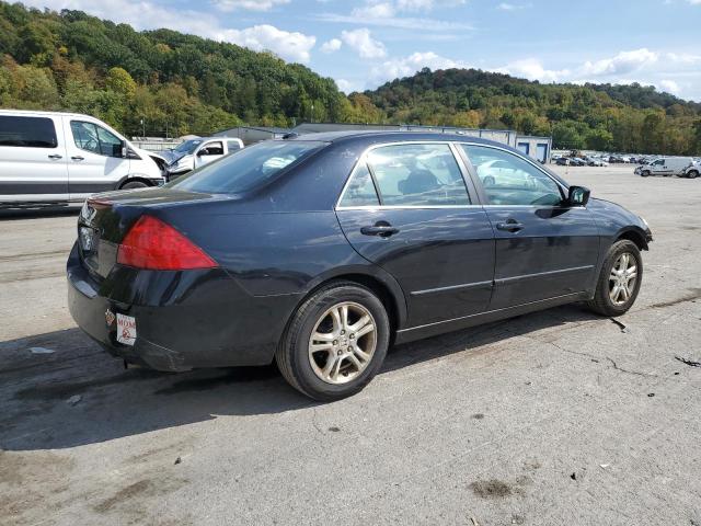 1HGCM56837A133160 - 2007 HONDA ACCORD EX أسود صورة 3