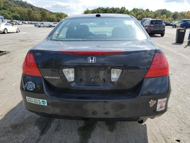 1HGCM56837A133160 - 2007 HONDA ACCORD EX أسود صورة 6