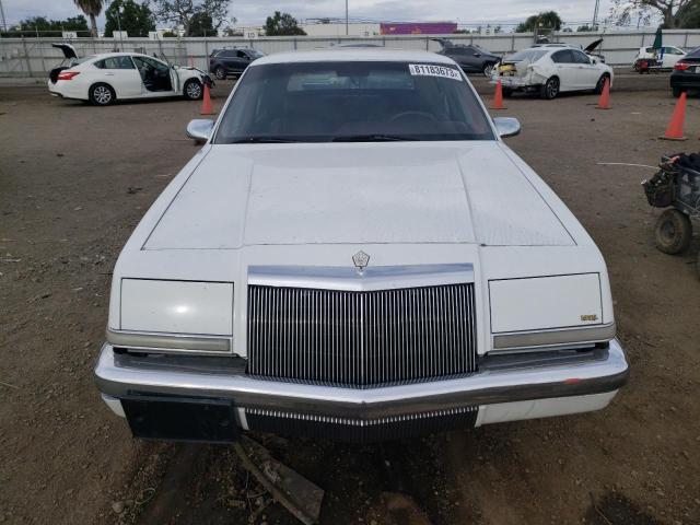 1C3XY56L2MD276513 - 1991 CHRYSLER IMPERIAL WHITE photo 5