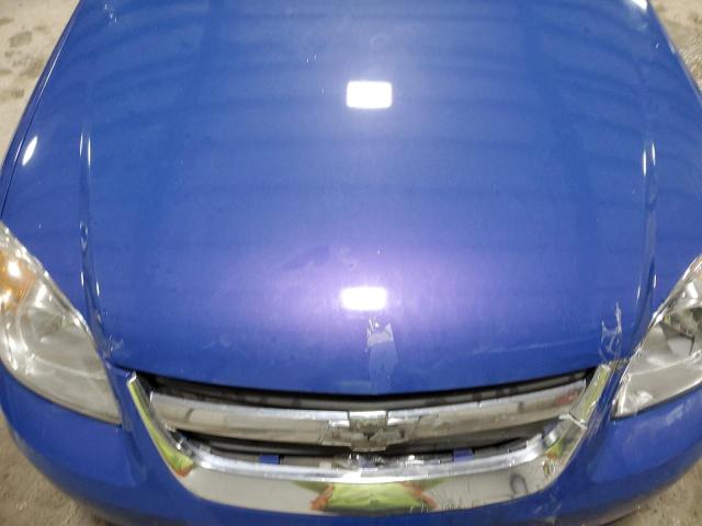 1G1AK58F987104826 - 2008 CHEVROLET COBALT LS BLUE photo 11