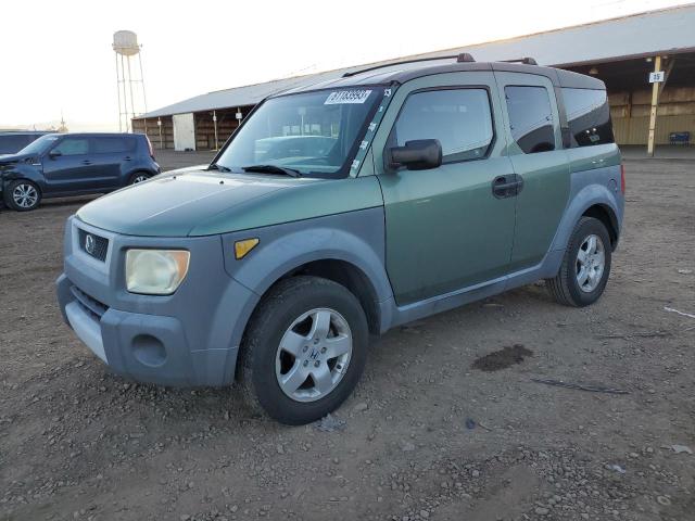 5J6YH18533L022363 - 2003 HONDA ELEMENT EX GREEN photo 1