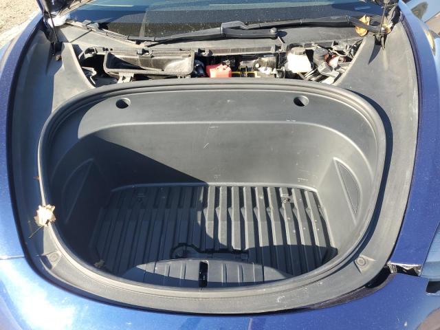 5YJ3E1EB4MF939030 - 2021 TESLA MODEL 3 ლურჯი ფოტო 11
