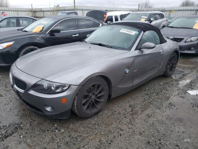 4USBT33515LS54132 - 2005 BMW Z4 2.5 GRAY photo 1