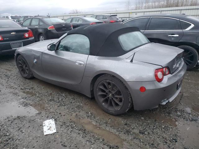 4USBT33515LS54132 - 2005 BMW Z4 2.5 GRAY photo 2