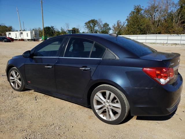 1G1PG5SB6F7186903 - 2015 CHEVROLET CRUZE LTZ BLUE photo 2