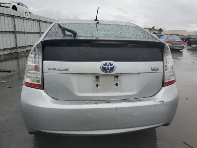 JTDKN3DU8A0163795 - 2010 TOYOTA PRIUS SILVER photo 6