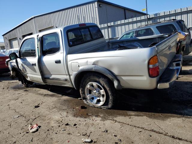 5TEGN92N01Z872564 - 2001 TOYOTA TACOMA DOUBLE CAB PRERUNNER SILVER photo 2