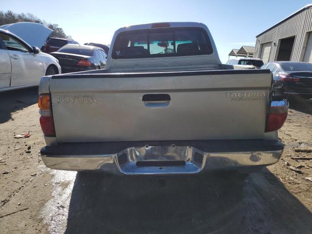 5TEGN92N01Z872564 - 2001 TOYOTA TACOMA DOUBLE CAB PRERUNNER SILVER photo 6