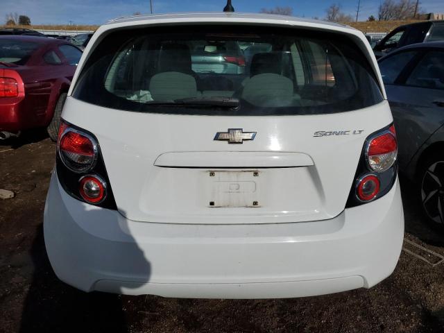 1G1JC6SH0D4116341 - 2013 CHEVROLET SONIC LT WHITE photo 6