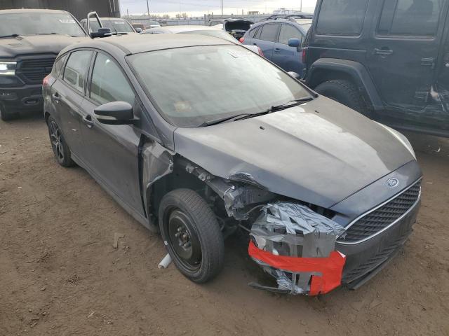 1FADP3K20FL221155 - 2015 FORD FOCUS SE GRAY photo 4