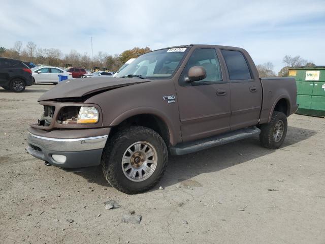 1FTRW08L51KE29113 - 2001 FORD F150 SUPERCREW BROWN photo 1