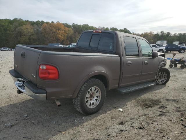 1FTRW08L51KE29113 - 2001 FORD F150 SUPERCREW BROWN photo 3