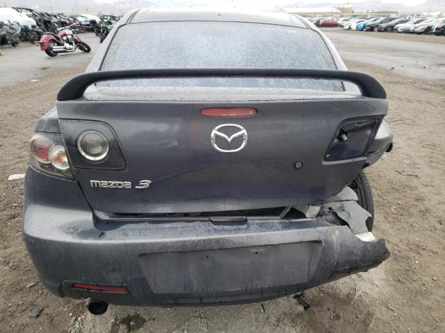 JM1BK324581160014 - 2008 MAZDA 3 S GRAY photo 6