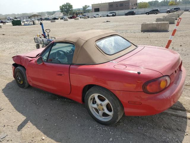 JM1NB3534X0137229 - 1999 MAZDA MX-5 MIATA RED photo 2