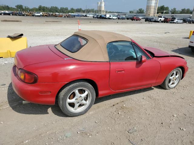 JM1NB3534X0137229 - 1999 MAZDA MX-5 MIATA RED photo 3