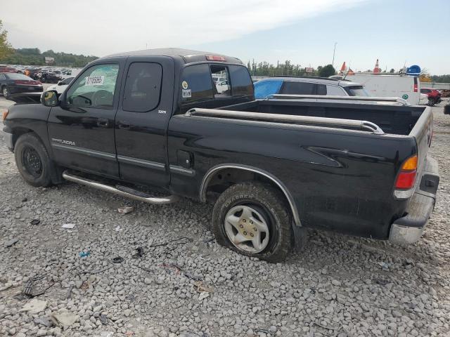 5TBBT44162S258753 - 2002 TOYOTA TUNDRA ACCESS CAB Черный фото 2