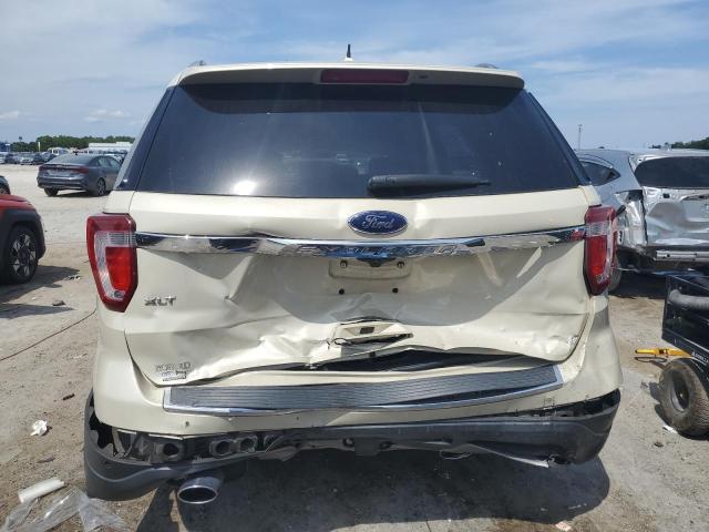 1FM5K7D8XJGB52364 - 2018 FORD EXPLORER XLT Beżowy zdjęcie 6