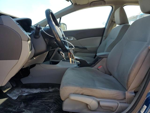 2HGFB2F59CH028254 - 2012 HONDA CIVIC LX 蓝色 照片 7