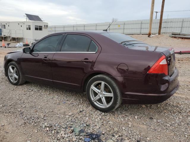 3FAHP0JA7BR185940 - 2011 FORD FUSION SEL BURGUNDY photo 2