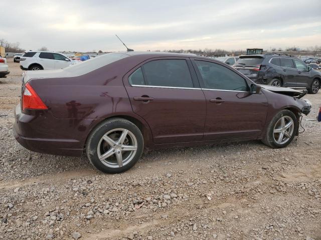 3FAHP0JA7BR185940 - 2011 FORD FUSION SEL BURGUNDY photo 3