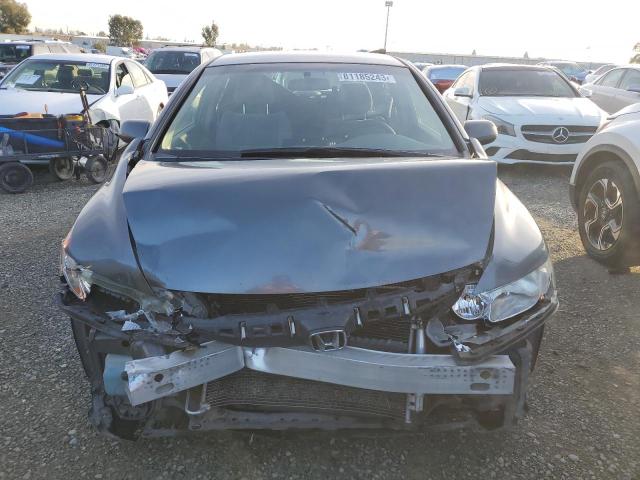 2HGFA16509H318503 - 2009 HONDA CIVIC LX GRAY photo 5