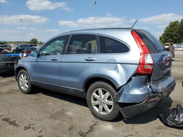 JHLRE38708C019057 - 2008 HONDA CR-V EXL BLUE photo 2