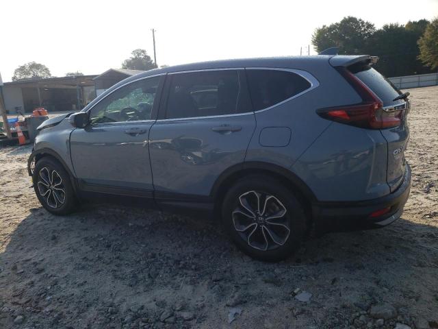 5J6RW1H50ML005208 - 2021 HONDA CR-V EX 蓝色 照片 2