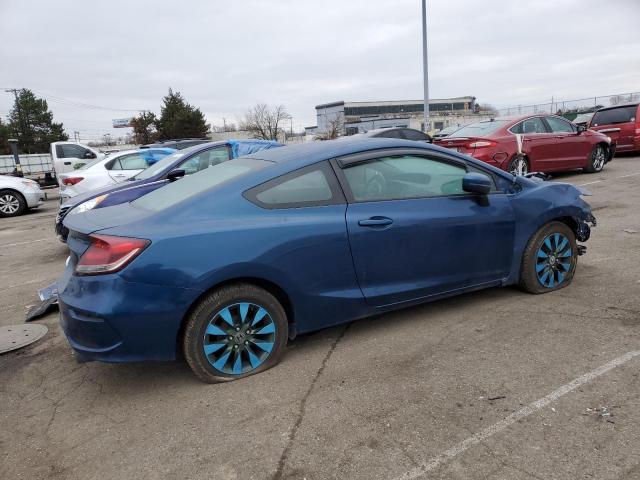 2HGFG3B53EH503848 - 2014 HONDA CIVIC LX BLUE photo 3