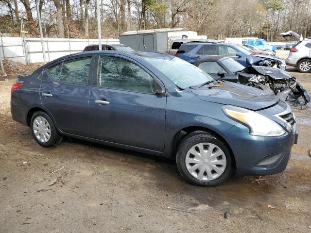 3N1CN7AP6HL883767 - 2017 NISSAN VERSA S BLUE photo 4