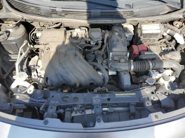 3N1CN7AP3HL847440 - 2017 NISSAN VERSA S GRAY photo 11