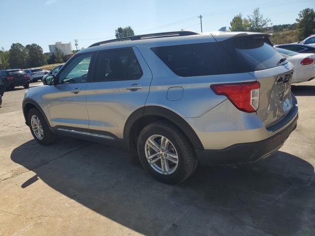 1FMSK8DHXLGC87257 - 2020 FORD EXPLORER XLT ვერცხლისფერი ფოტო 2