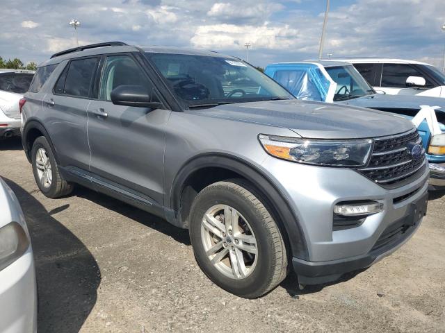 1FMSK8DHXLGC87257 - 2020 FORD EXPLORER XLT ვერცხლისფერი ფოტო 4