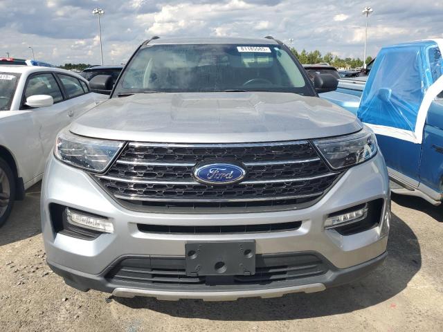 1FMSK8DHXLGC87257 - 2020 FORD EXPLORER XLT ვერცხლისფერი ფოტო 5