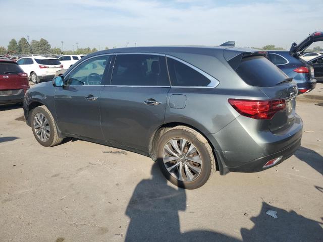 5FRYD3H45EB006397 - 2014 ACURA MDX TECHNOLOGY ნაცრისფერი ფოტო 2