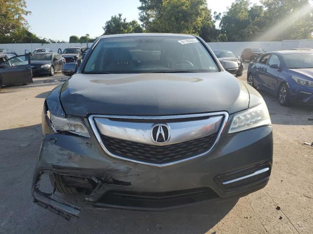 5FRYD3H45EB006397 - 2014 ACURA MDX TECHNOLOGY ნაცრისფერი ფოტო 5