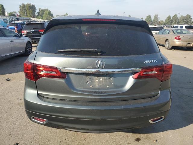 5FRYD3H45EB006397 - 2014 ACURA MDX TECHNOLOGY ნაცრისფერი ფოტო 6