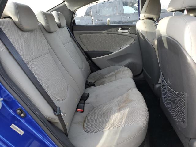 KMHCT4AE0CU038889 - 2012 HYUNDAI ACCENT GLS BLUE photo 10