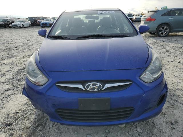 KMHCT4AE0CU038889 - 2012 HYUNDAI ACCENT GLS BLUE photo 5