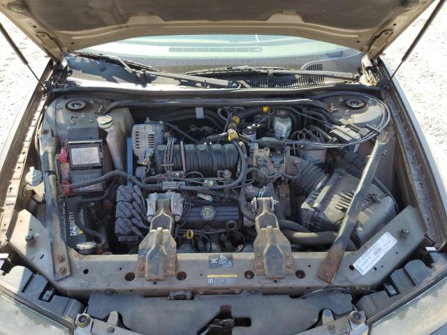2G1WH55K329337841 - 2002 CHEVROLET IMPALA LS TAN photo 11