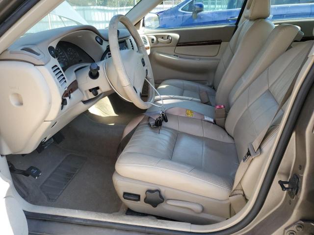 2G1WH55K329337841 - 2002 CHEVROLET IMPALA LS TAN photo 7