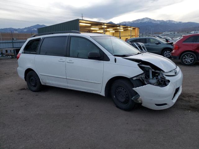 5TDZK23C48S139396 - 2008 TOYOTA SIENNA CE WHITE photo 4