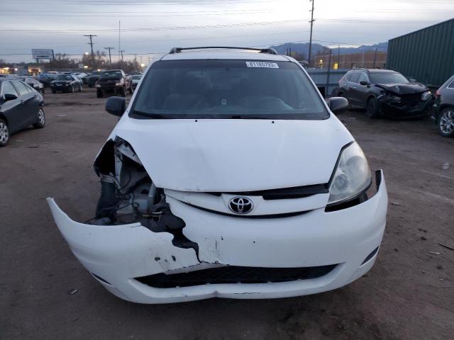 5TDZK23C48S139396 - 2008 TOYOTA SIENNA CE WHITE photo 5