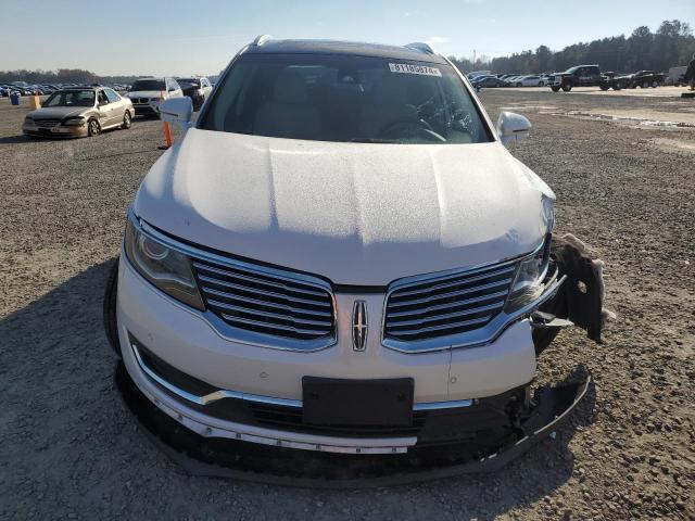 2LMPJ6LR7HBL38577 - 2017 LINCOLN MKX RESERVE Սպիտակ լուսանկար 5