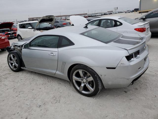 2G1FT1EWXA9204616 - 2010 CHEVROLET CAMARO SS SILVER photo 2