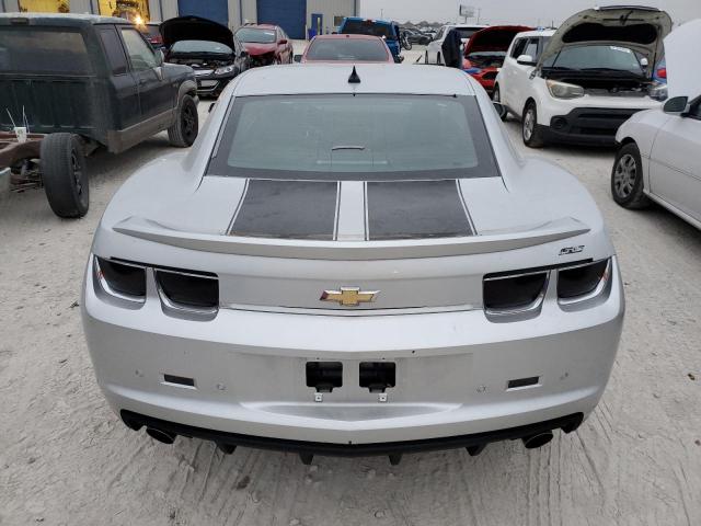 2G1FT1EWXA9204616 - 2010 CHEVROLET CAMARO SS SILVER photo 6