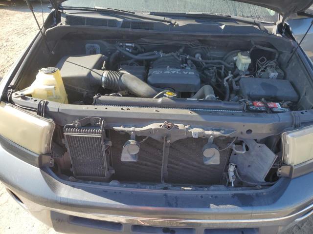 5TBRT54127S454376 - 2007 TOYOTA TUNDRA DOUBLE CAB SR5 SILVER photo 11