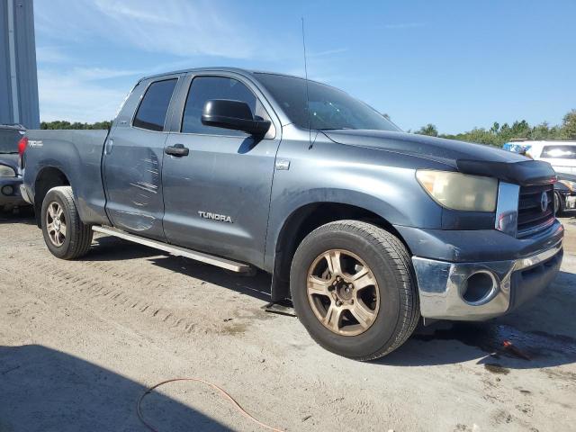 5TBRT54127S454376 - 2007 TOYOTA TUNDRA DOUBLE CAB SR5 SILVER photo 4
