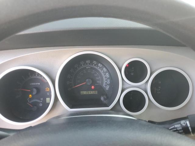 5TBRT54127S454376 - 2007 TOYOTA TUNDRA DOUBLE CAB SR5 SILVER photo 9