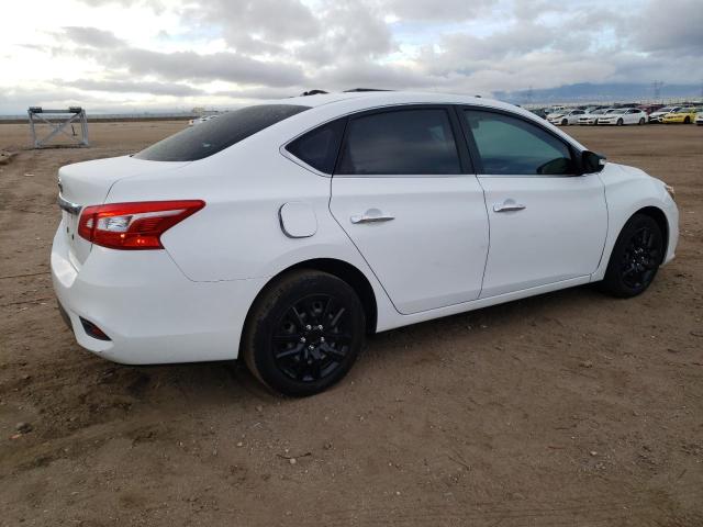 3N1AB7AP3HY387179 - 2017 NISSAN SENTRA S WHITE photo 3