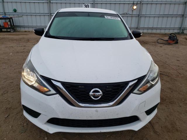 3N1AB7AP3HY387179 - 2017 NISSAN SENTRA S WHITE photo 5